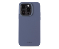 Holdit Silicone Case iPhone 15 Pro Pacific Blue - 1148767 - zdjęcie 1